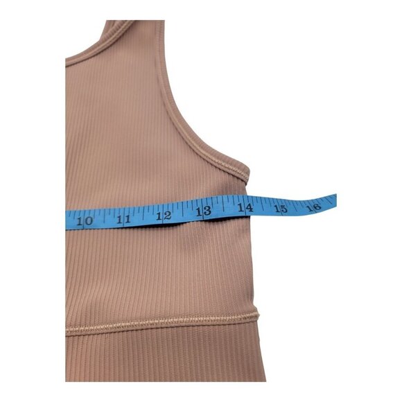 Lululemon Top Power Pivot Ribbed Tank Pink Clay Crossfit Athleisure Gym 81823 - Picture 5 of 6